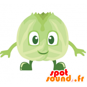 Boerenkool mascotte, reus. sla mascotte - MASFR029145 - 2D / 3D Mascottes