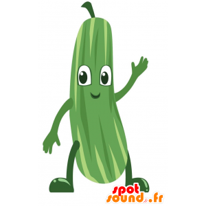 Jätte zucchini maskot. Gurka maskot - Spotsound maskot