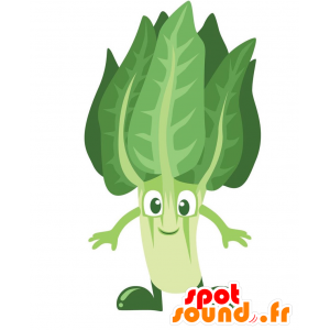 Chinese cabbage mascot green and white giant - MASFR029147 - 2D / 3D mascots