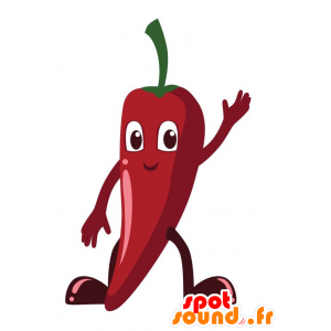 Mascotte gigante peperoncino. Messicano spezie mascotte - MASFR029148 - Mascotte 2D / 3D