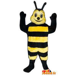 Mascotte d'abeille souriante - MASFR007383 - Mascottes Abeille