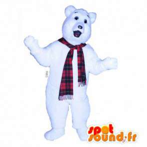 Orso polare mascotte. Polar Bear Costume - MASFR007390 - Mascotte orso