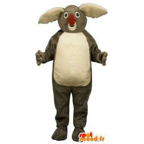 Mascot grau und weiß Koala. Koala-Klage - MASFR007395 - Maskottchen Koala