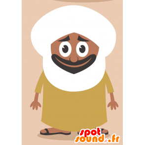 Mascot Tuareg Sultan. Mascot orientalischen Mann - MASFR029279 - 2D / 3D Maskottchen