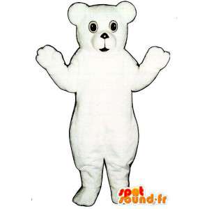 Mascotte d'ours polaire – Peluche toutes tailles - MASFR007401 - Mascotte d'ours