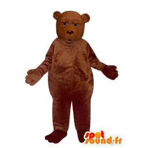 Mascotte orso bruno, formato gigante - MASFR007402 - Mascotte orso