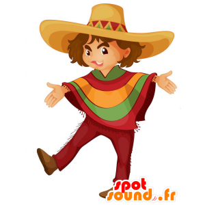 Mascotte de bandit, de mexicain - MASFR029366 - Mascottes 2D/3D