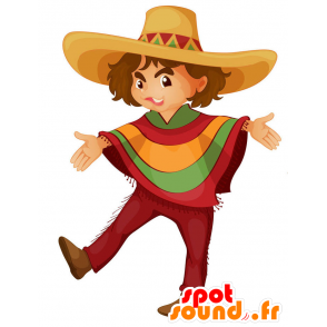 Bandit mascotte, messicana - Mascotte 2D / 3D - MASFR029366 - SpotSound.fr