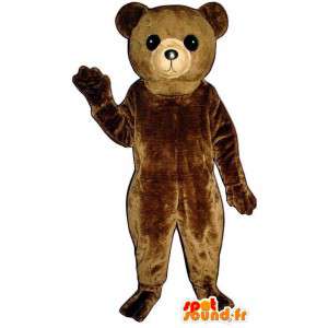 Mascot bamse gigantisk størrelse - MASFR007416 - bjørn Mascot