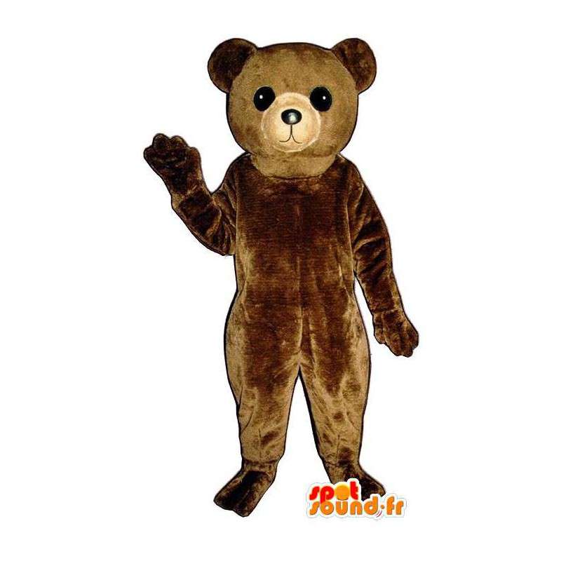 Maskot medvídek obří velikosti - MASFR007416 - Bear Mascot