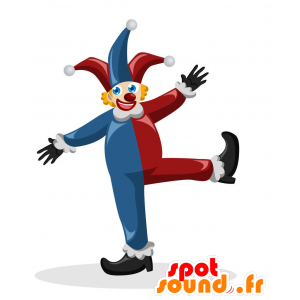 Man mascot, jester - MASFR029396 - 2D / 3D mascots