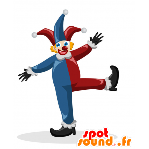 Mascotte d'homme, de bouffon - MASFR029396 - Mascottes 2D/3D