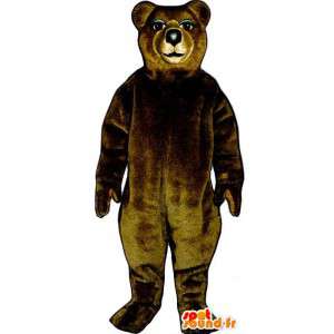 Gran oso marrón del traje - Peluche todos los tamaños - MASFR007424 - Oso mascota