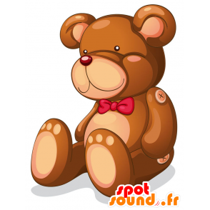 Mascota del pequeño cachorro de oso pardo - MASFR029431 - Mascotte 2D / 3D