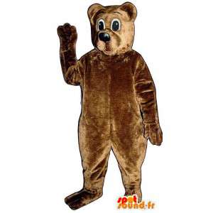 Bjørn Suit brun teddy - MASFR007435 - bjørn Mascot
