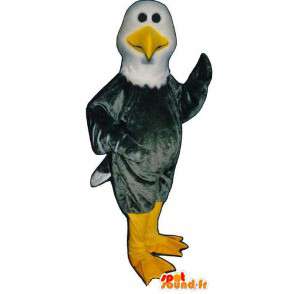Maskot šedá a bílá sup. Eagle Costume - Maskot ptáci - MASFR007438 - SpotSound.fr