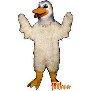 Hvit måke maskot. White Bird Costume - MASFR007439 - Mascot fugler