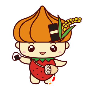 Mascot turnip, onion, leek giant - MASFR029500 - 2D / 3D mascots