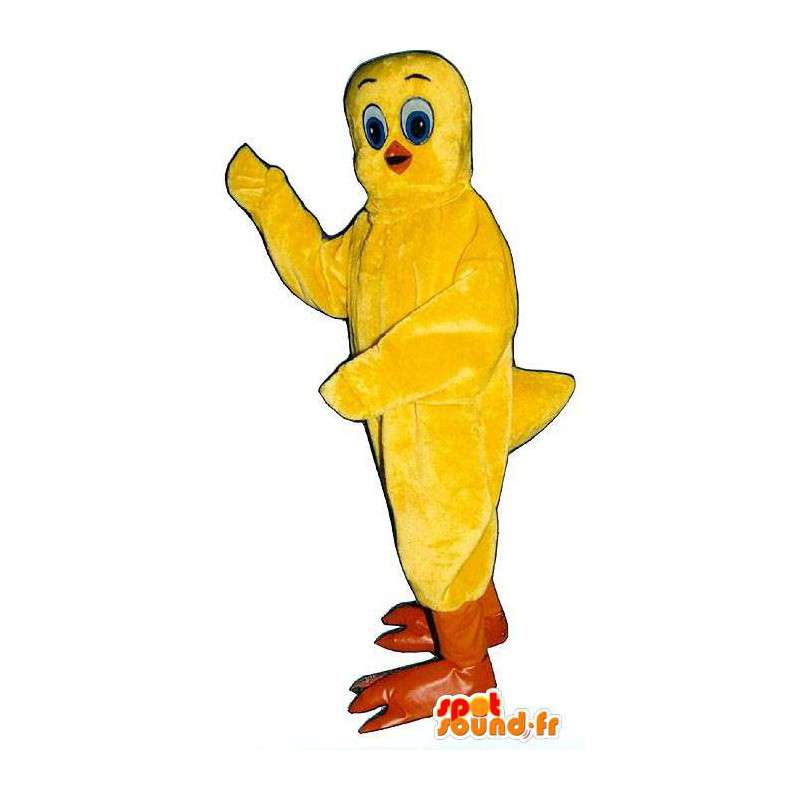 Mascot Tweety, berømt tegneserie kanariefugl - Spotsound maskot