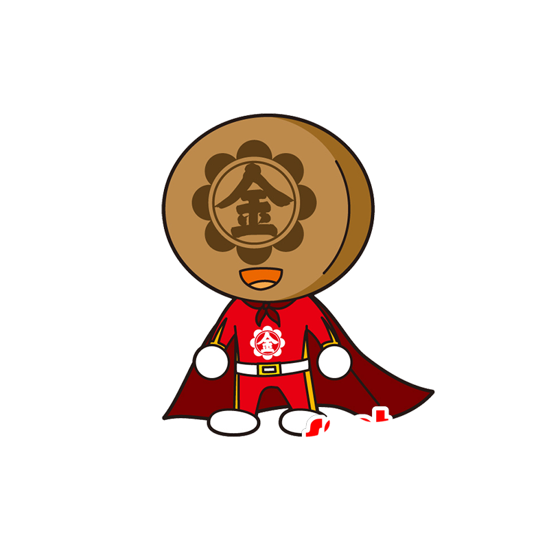 La mascota de los anillos de espuma galleta gigante - MASFR029515 - Mascotte 2D / 3D