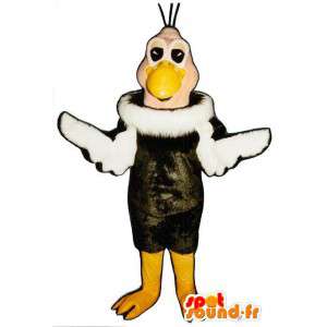 Mascot svart gribb, hvit og rosa - MASFR007449 - Mascot fugler