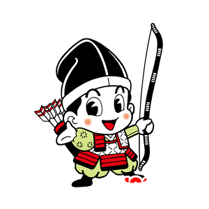 Maskotka Samurai Asian charakter - MASFR029539 - 2D / 3D Maskotki