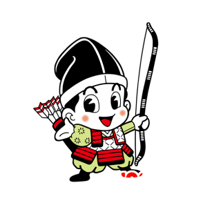 Mascotte Samurai caratteri asiatici - MASFR029539 - Mascotte 2D / 3D