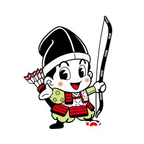 Mascot Samurai Asian karakter - MASFR029539 - 2D / 3D Mascots