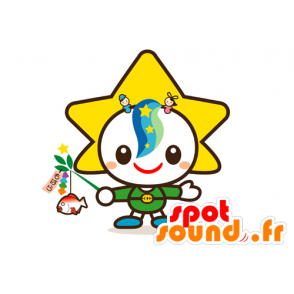 Jente maskot hodet med asteroiden - MASFR029549 - 2D / 3D Mascots