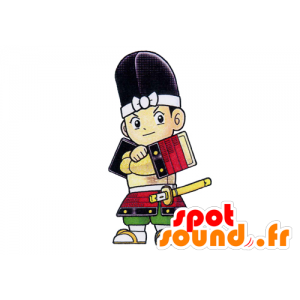 Mascot Samurai Aziatische karakter - MASFR029550 - 2D / 3D Mascottes