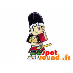 Samurai maskot, asiatisk karakter - Spotsound maskot kostume