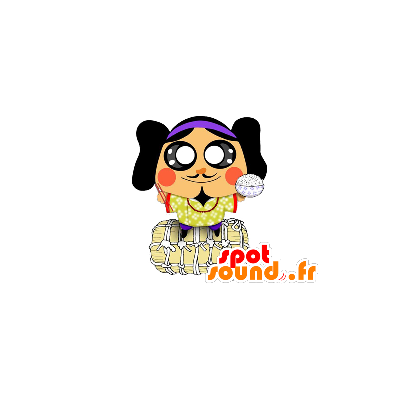 Personaggio mascotte giapponese, manga - MASFR029565 - Mascotte 2D / 3D