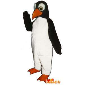 μαύρο και άσπρο μασκότ πιγκουίνος - MASFR007457 - πιγκουίνος μασκότ