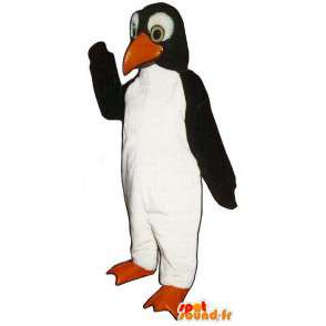 μαύρο και άσπρο μασκότ πιγκουίνος - MASFR007457 - πιγκουίνος μασκότ