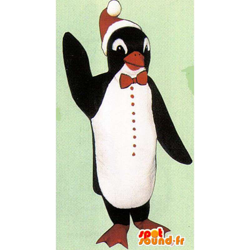 Snygg och fantastisk pingvinmaskot - Spotsound maskot