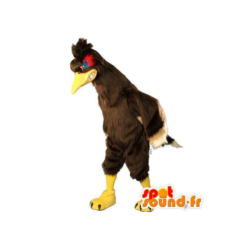 Mascot brown vulture - Plush all sizes - MASFR007459 - Mascot of birds