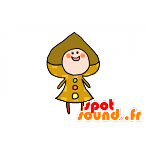 Reus cookie-mascotte. lachende mascotte - MASFR029615 - 2D / 3D Mascottes