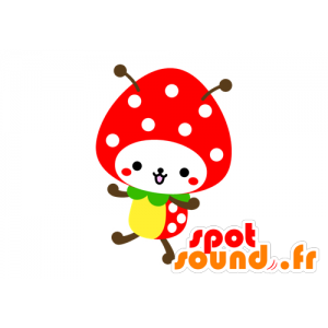 Insect mascot, ladybug - MASFR029618 - 2D / 3D mascots