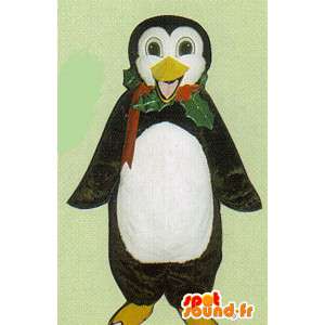 Mascotte de pingouin noir et blanc - MASFR007467 - Mascottes Pingouin