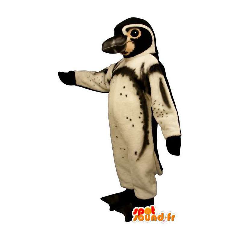 Mascot pingüino blanco y negro - MASFR007469 - Mascotas del océano