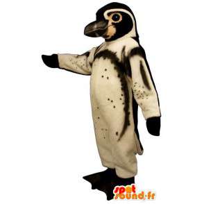 Maskot černá a bílá tučňák - MASFR007469 - Maskoti oceánu