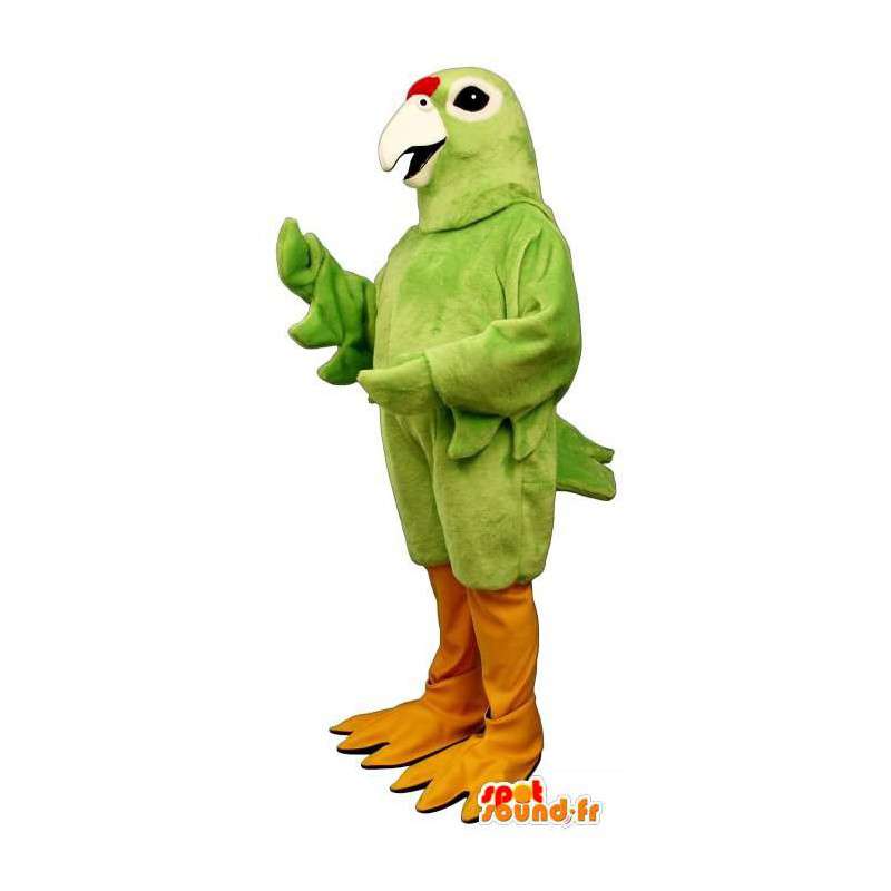 Uccello verde mascotte gigante - MASFR007474 - Mascotte degli uccelli