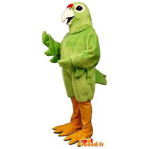 Mascot pássaro verde gigante - MASFR007474 - aves mascote