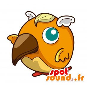 Angry birds maskot, berømt videospilfugl - Spotsound maskot