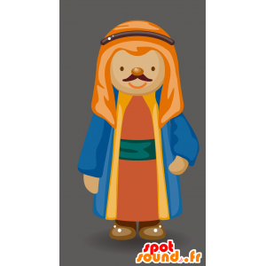 Sultan mascot, Eastern man - MASFR029680 - 2D / 3D mascots