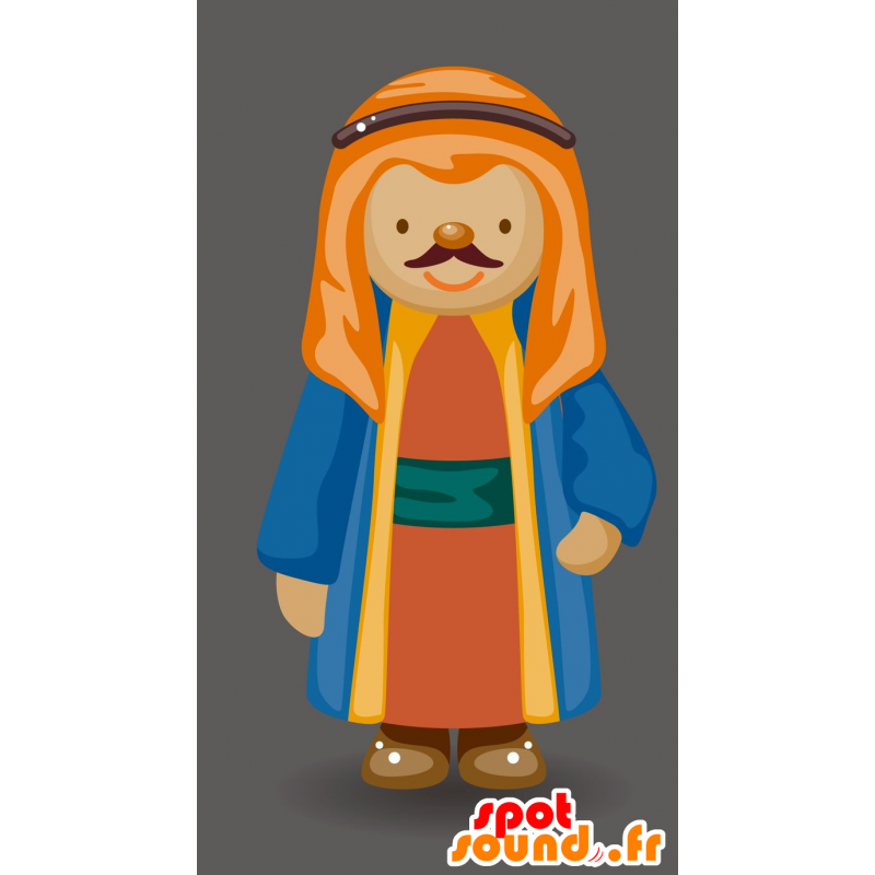 Sultan maskot, Eastern man - 2D / 3D maskoti - MASFR029680 - SpotSound.fr
