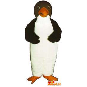 Mascot pingüino blanco y negro - MASFR007483 - Mascotas de pingüino
