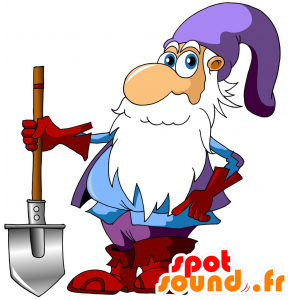 Dverg maskot, gammel mann. leprechaun maskot - MASFR029704 - 2D / 3D Mascots