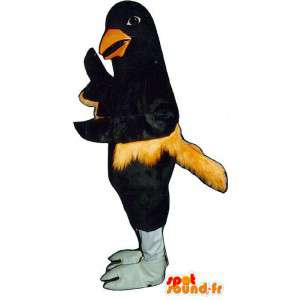 Μασκότ robin. Μαύρο κοστούμι Bird - MASFR007486 - μασκότ πουλιών