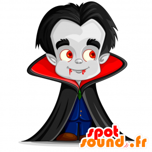 Upír maskot. maskot Dracula - MASFR029718 - 2D / 3D Maskoti
